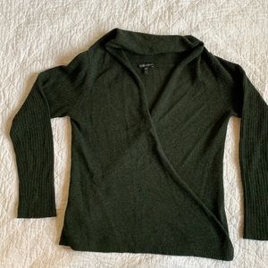 Eileen Fisher cashmere wrap sweater